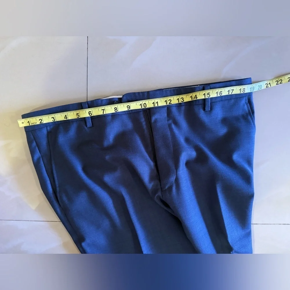 JOE Joseph Abboud Slim Fit Suitnew with tag customized 36S blue formal